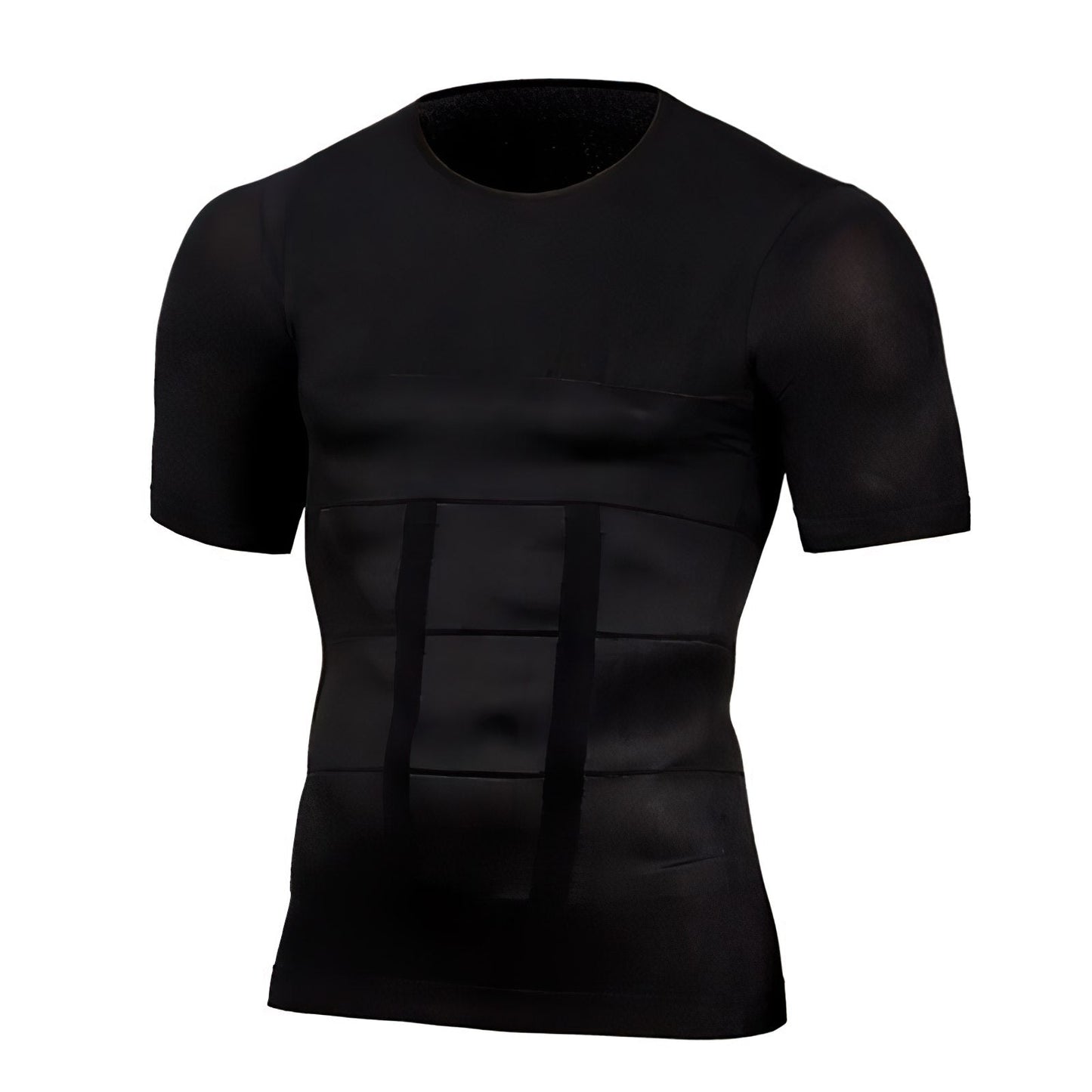 Men’s Shaping Fitness T-Shirt – Compression Breathable Stretch Comfortable Muscle Support Activewear Fit