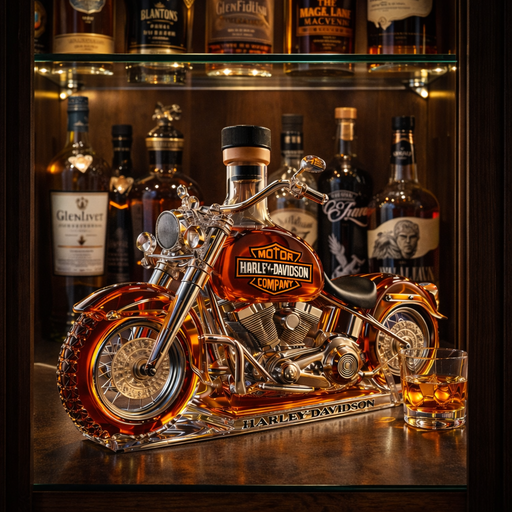 Viskipullo - Harley Davidson -erikoisversio