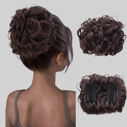 Krullende Knot Hairextension – FluffyFix
