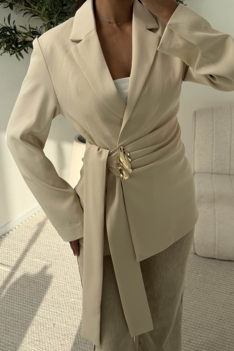 Sena Blazer Taupe