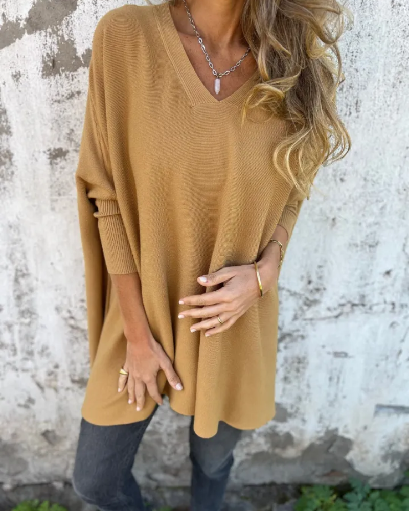 Cathryn - Boho Strickoberteil