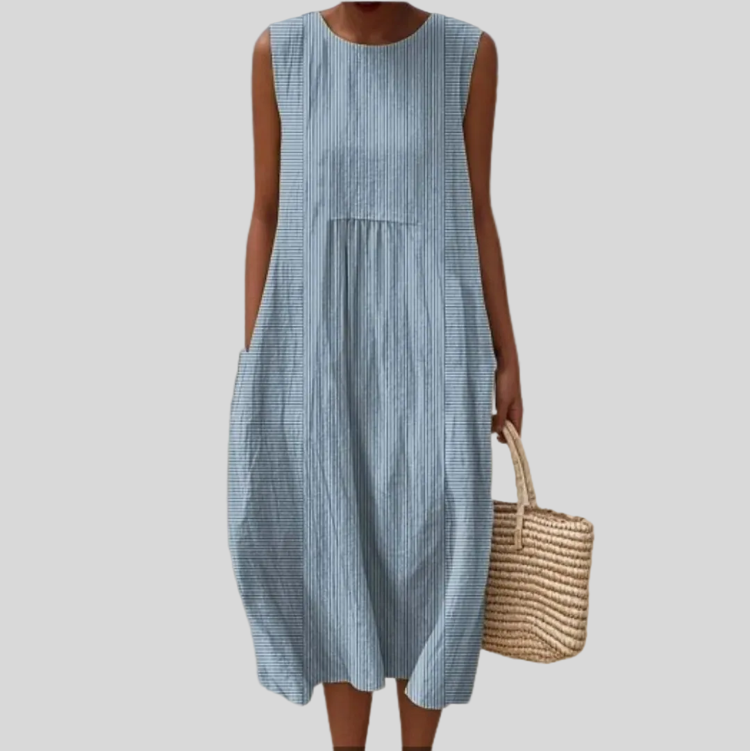 Robe d’Été Confortable Sans Manches
