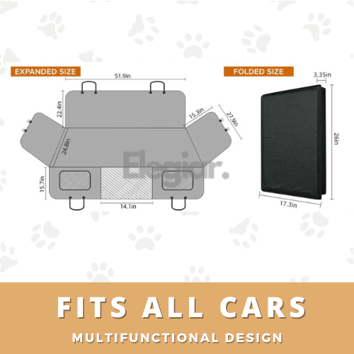 PawCruiser™ Hard Bottom Car Seat Extender