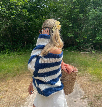 Alayna - Weicher gestrickter Chic-Pullover