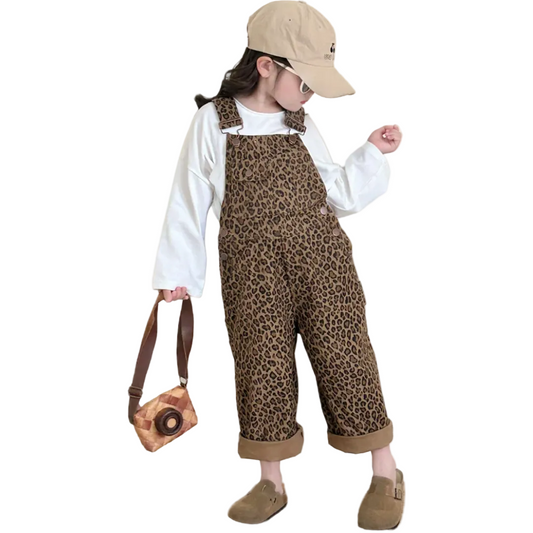 LeopaPlay – Tuinbroek met Luipaardprint