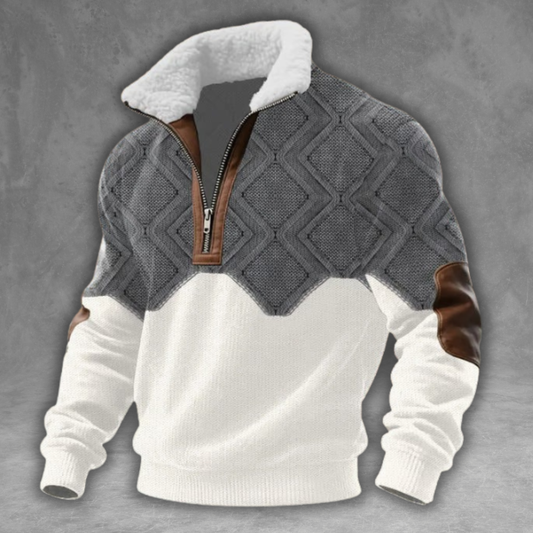 Éloi™ | Polarfleece-sweater med rullekrave og lynlås