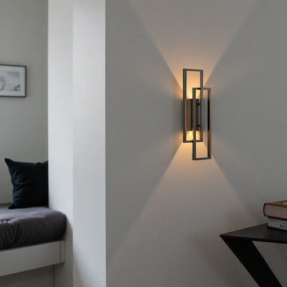 Ocireon - Rechthoekige Geometrische LED Wandlamp