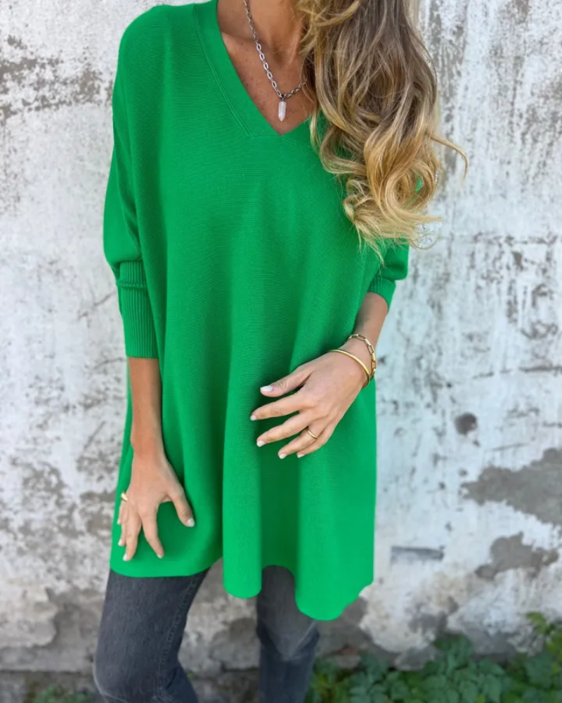 Cathryn - Boho Strickoberteil