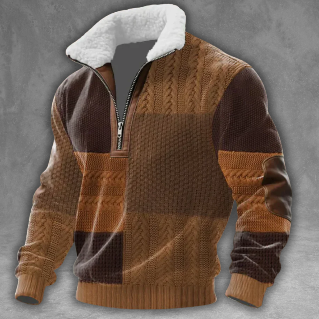 Éloi™ | Polarfleece-sweater med rullekrave og lynlås