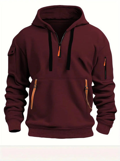 Tom Hollinger | Sportlicher Zip-Hoodie mit Taschen