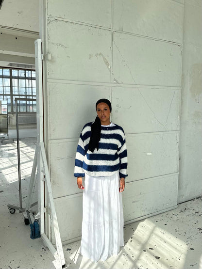 Alayna - Weicher gestrickter Chic-Pullover