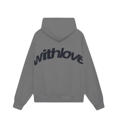 Women's With Love Hoodie | Oversized Winter Streetwear