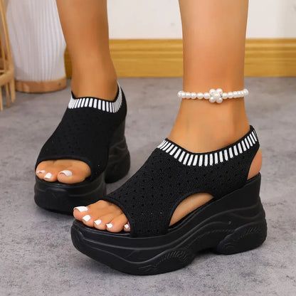 Tareen | Modische Sport-Sandalen mit dicker Sohle