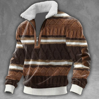 Éloi™ | Polarfleece-sweater med rullekrave og lynlås