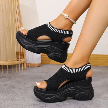 Tareen | Modische Sport-Sandalen mit dicker Sohle