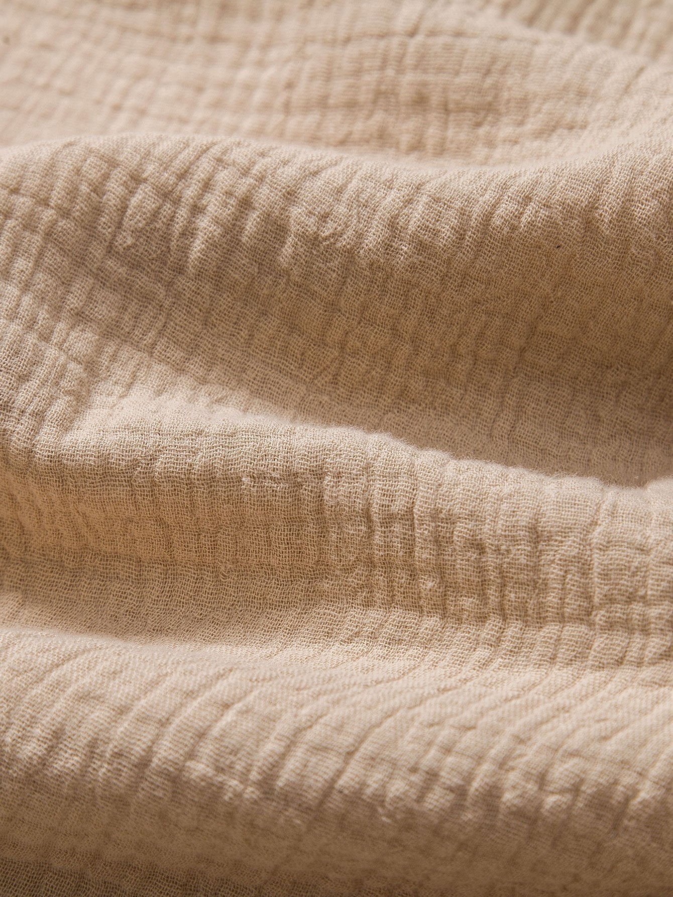 Tom Hollinger | Zerknittertes Baumwoll-Henley-Shirt