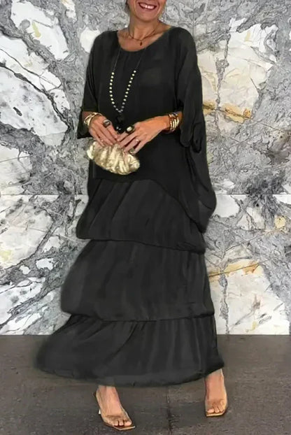 Nuvira™ – Elegant Maxi Dress