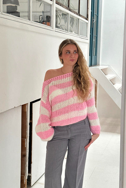 Alayna - Weicher gestrickter Chic-Pullover