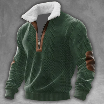 Éloi™ | Polarfleece-sweater med rullekrave og lynlås