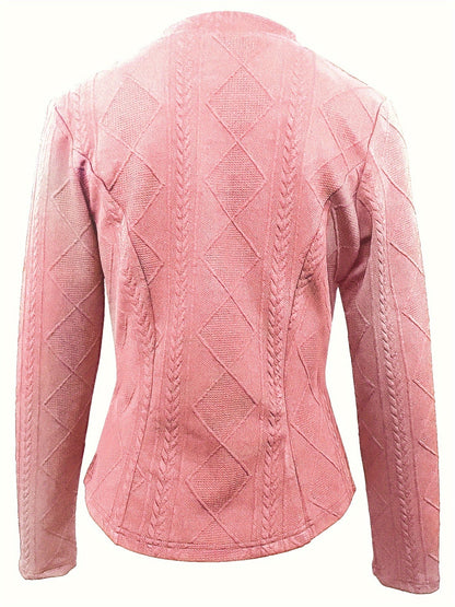 Trim - Textured Fitted Blazer