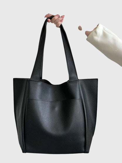 Clara | Bolsa de ombro estruturada para o dia a dia