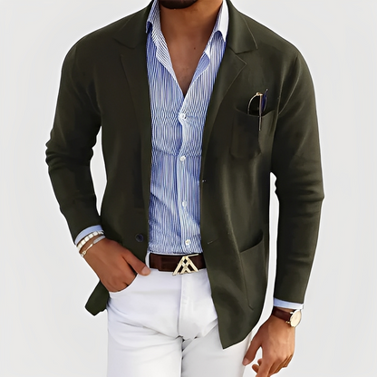 Mathéo - Marynarka slim fit formalna dla mężczyzn