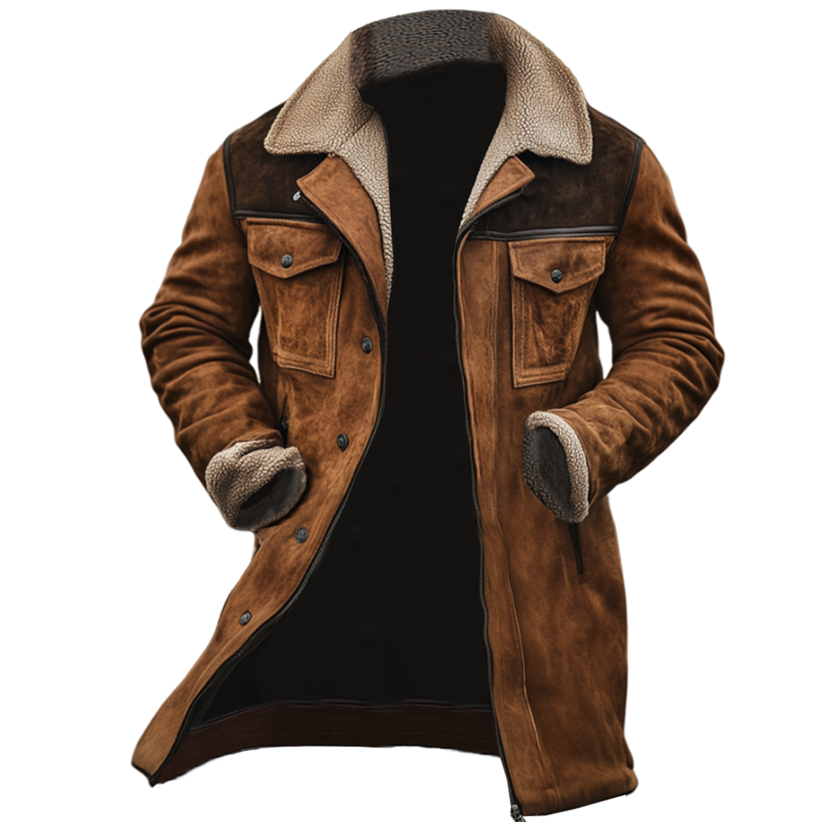Kraveno - Vintage outdoor kabát s mnoha kapsami