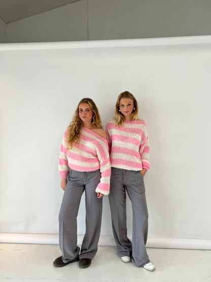 Alayna - Weicher gestrickter Chic-Pullover