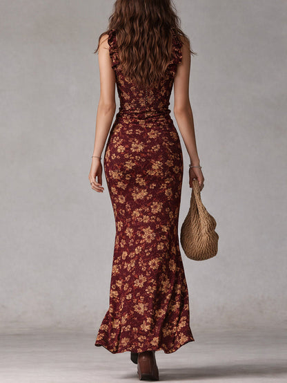 Nadjia – Przewiewna Sukienka maxi w Stylu Boho
