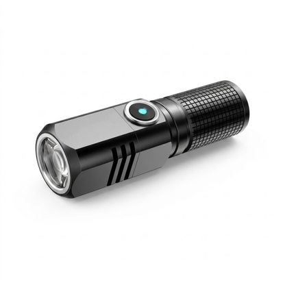 Mini LED Taschenlampe Wiederaufladbar – 10000 Lumen – USB-C & Zoomfunktion
