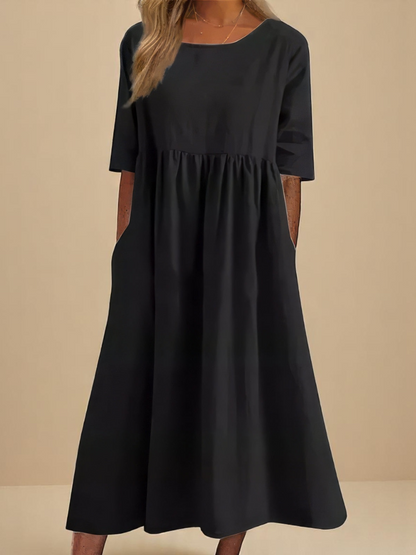 Minea™ | Vestido Em Algodão Arejado
