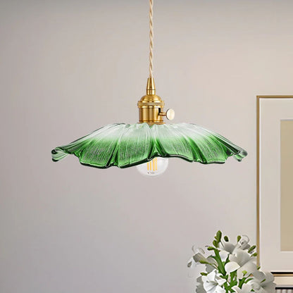 Cullivan Flower Hanglamp Glas Metaal Rood E27 Eettafel Verlichting Vintage Bloem Lamp Hal Sfeerverlichting | Restfield