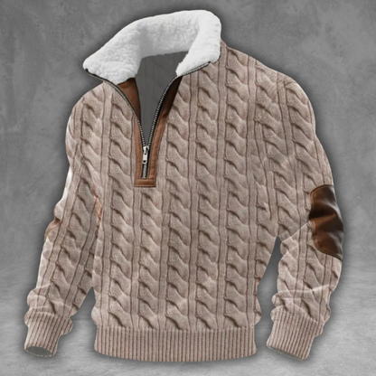 Éloi™ | Polarfleece-sweater med rullekrave og lynlås