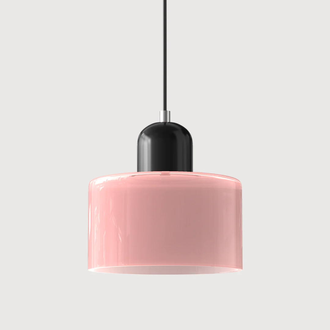 Restfield | Lismeno Retro Hanglamp – Glazen Hanglamp met Warm Licht voor Eettafel, Keuken & Woonkamer
