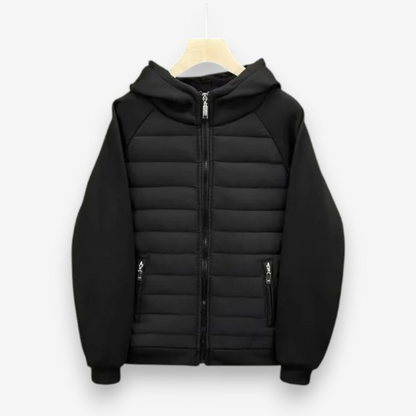 Veste homme slim zippée manches longues