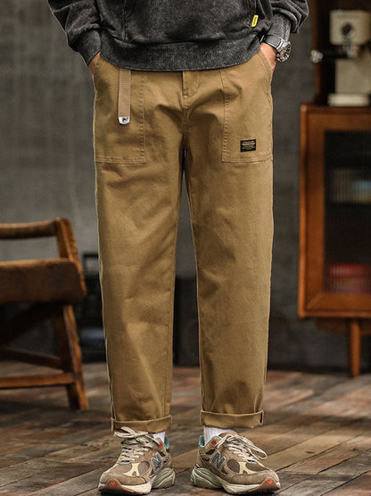 Kaj - Vintage-inspirerede casual utility-bukser