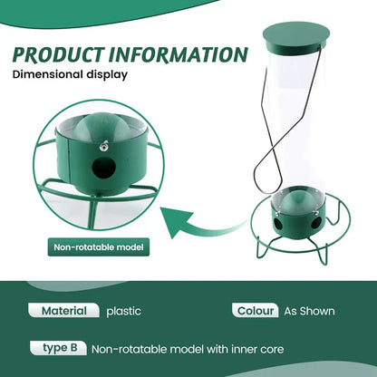 Bird Feeder Designed to Prevent Squirrel Access