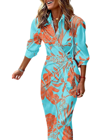 Aniela - Rochie midi elegantă