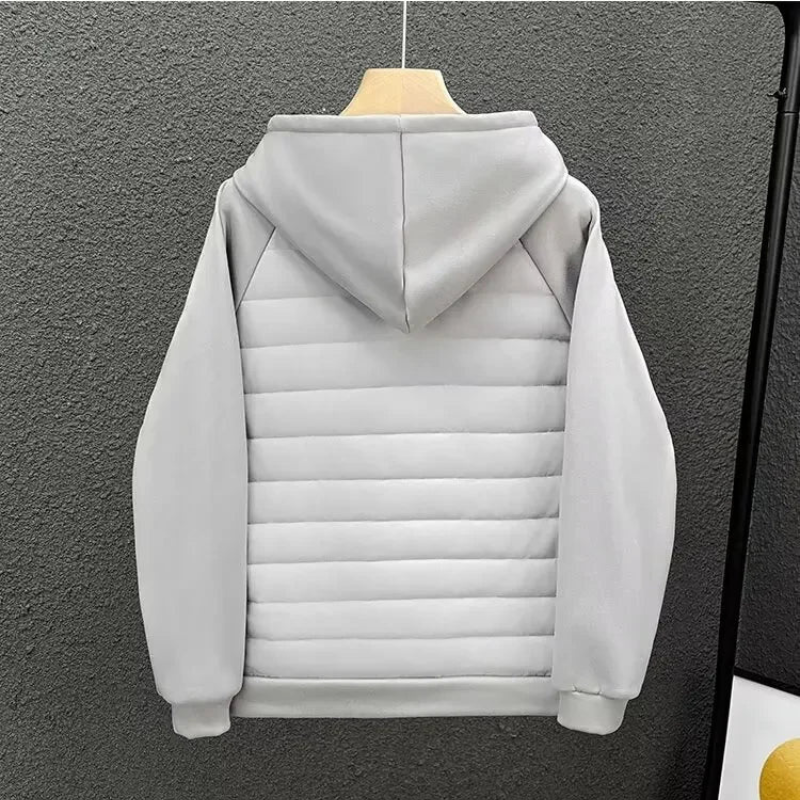 Veste homme slim zippée manches longues