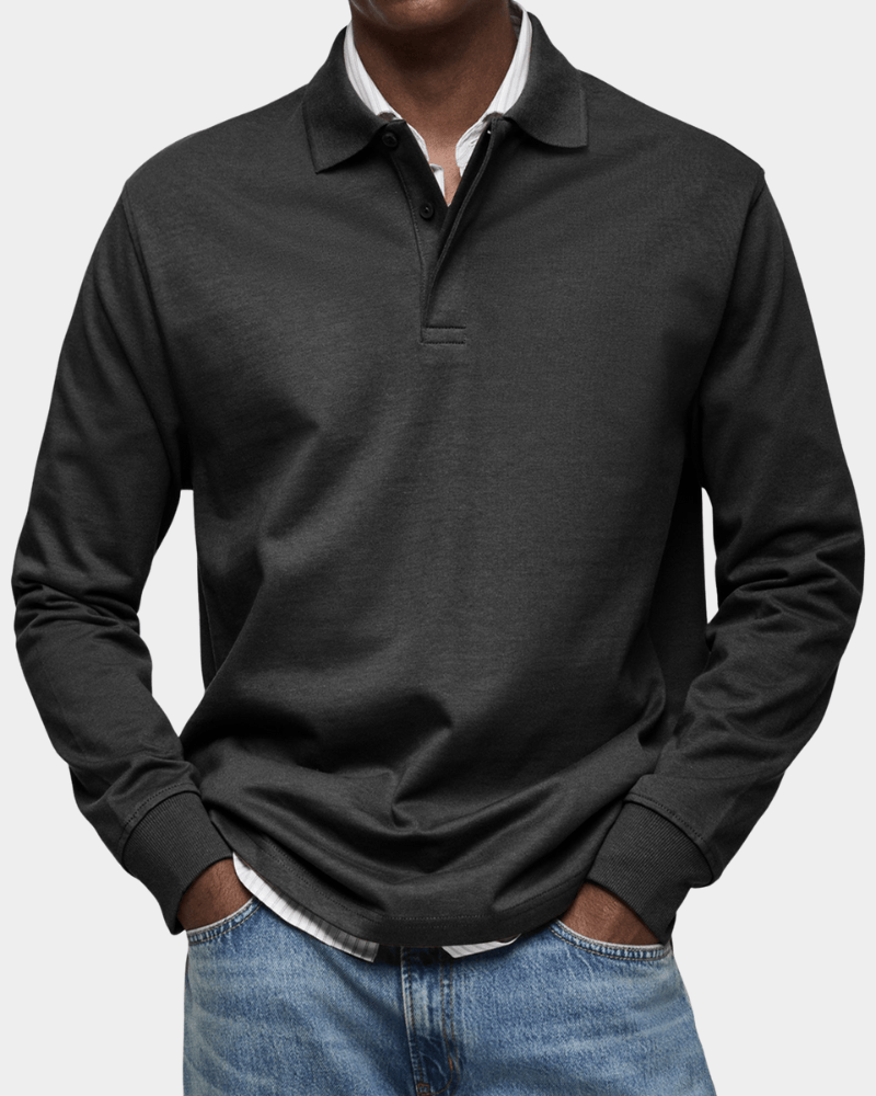Patrick | Cómoda camisa polo de manga larga para primavera