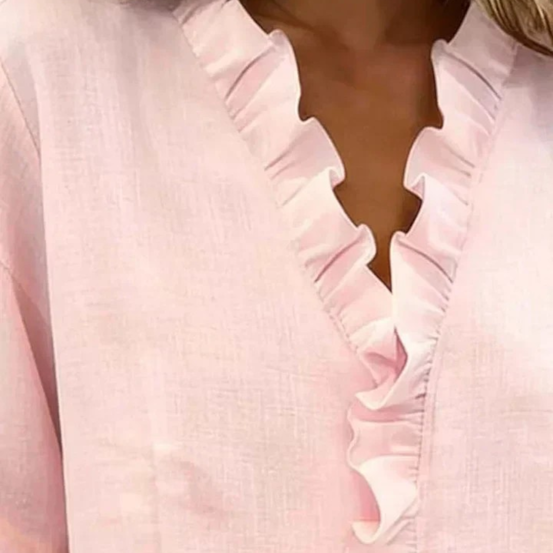 Indie – Bluza s čipkastimi detajli in dolgimi rokavi