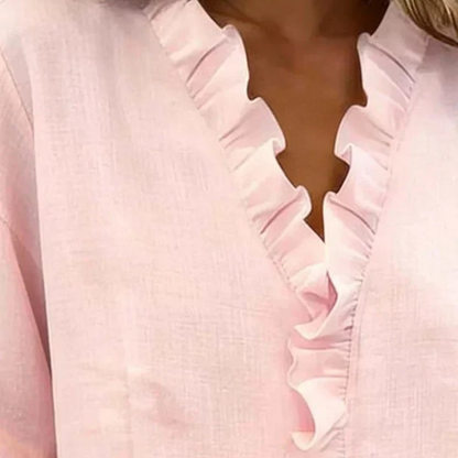 Indie – Bluza s čipkastimi detajli in dolgimi rokavi