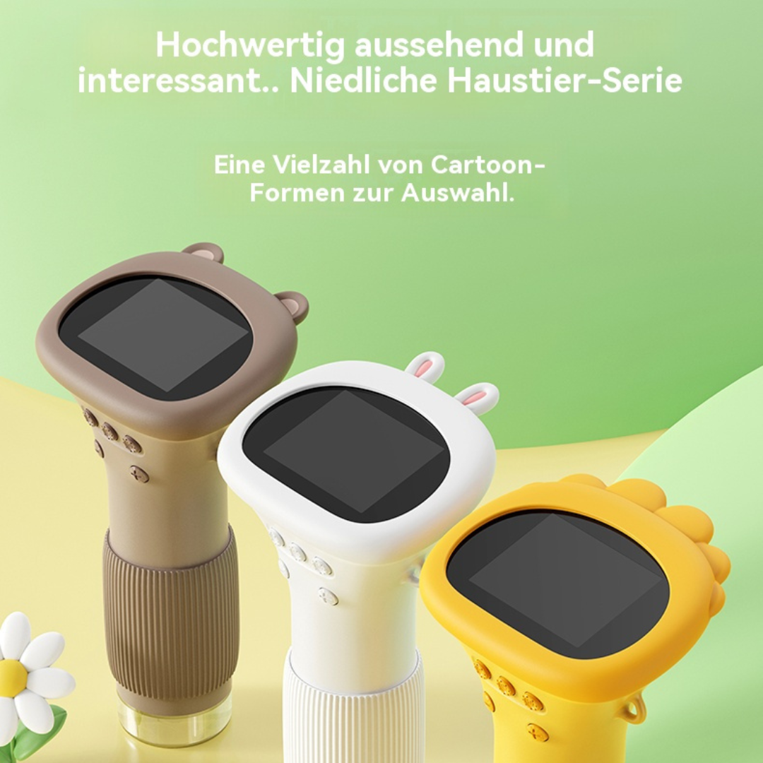 Kinder Mikroskop Digital | Lernspielzeug mit Bildschirm
