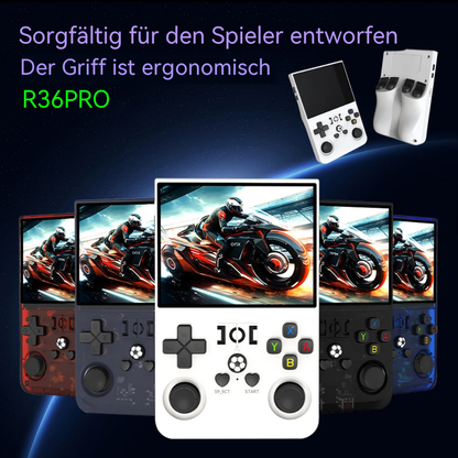 Retro Handheld Konsole R36Pro | Tragbare Videospielkonsole