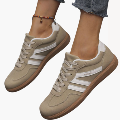 Baskets orthopédiques rétro pour femmes avec lacets