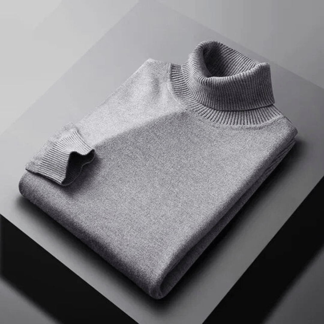 Zyviro | Suéter de Cachemira con Cuello Alto