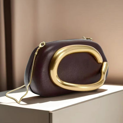 Delilah – Large capacity handbag with decor and strap
