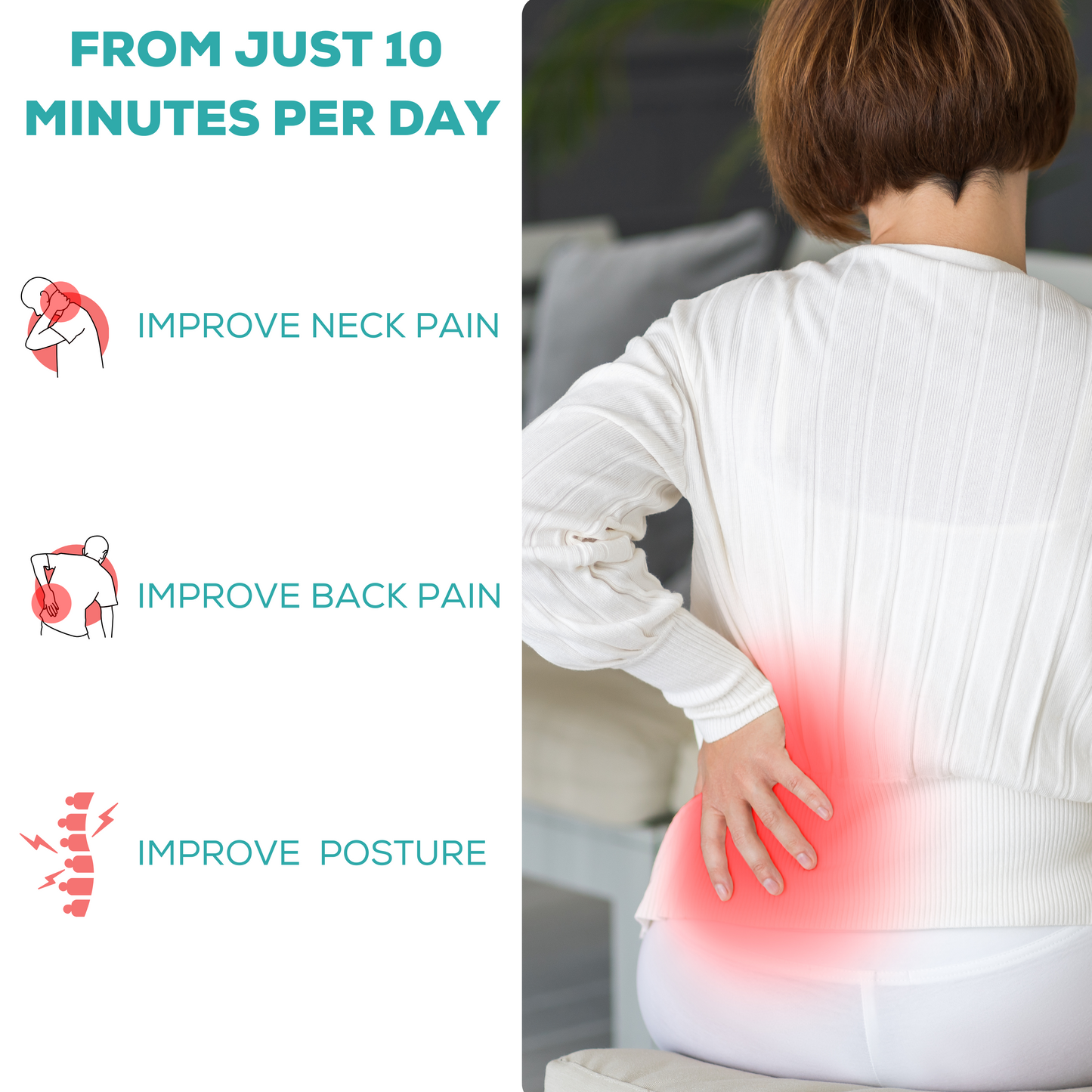 Revive Posture Corrector 40% Off + FREE Foam Roller