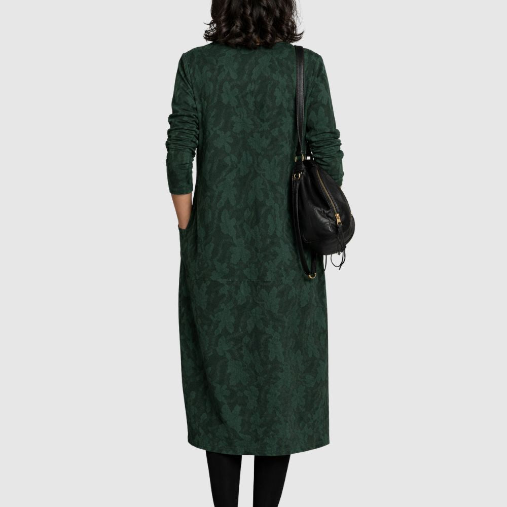 Zoé - Robe midi ample avec poches