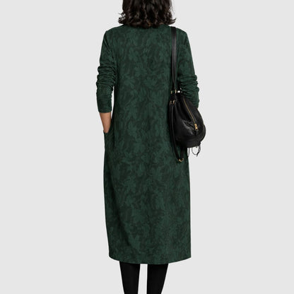Zoé - Robe midi ample avec poches
